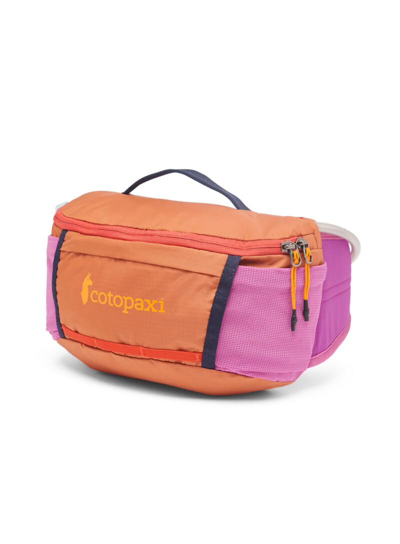 Borsetă de sold Cotopaxi Lagos 5L Hydration Hip Pack - mezcal/foxglove