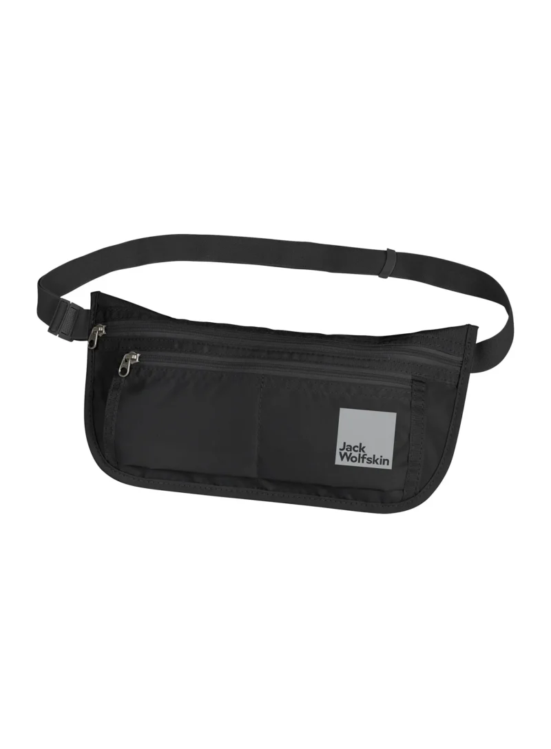 Borsetă de sold Jack Wolfskin Document Belt De Luxe - black