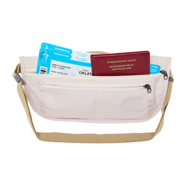 Cumpăra Borsetă de sold Jack Wolfskin Document Belt De Luxe - sea shell