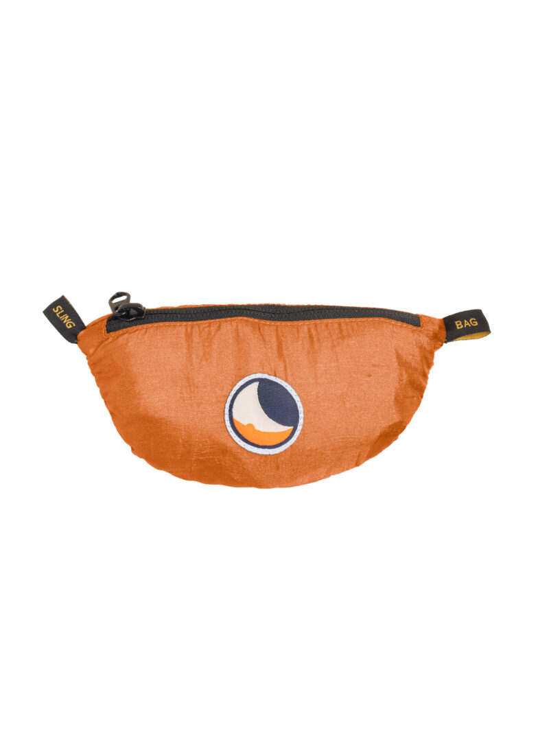 Borsetă de sold Ticket To The Moon Upcycled Sling Bag - terracotta