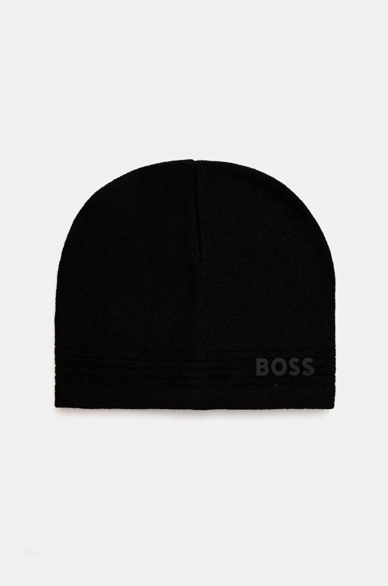 Boss Green caciula culoarea negru