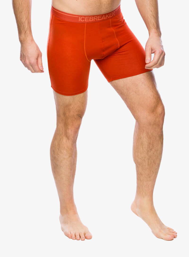 Cumpăra Boxeri Icebreaker Anatomica Long Boxers - molten