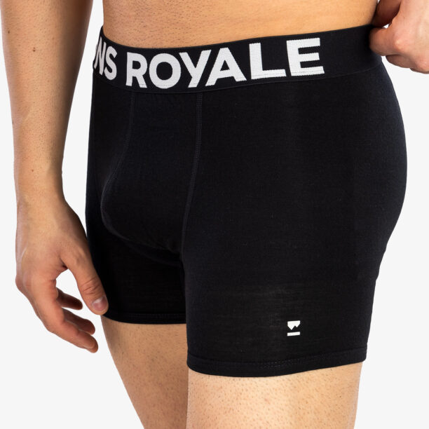 Original Boxeri Mons Royale Hold 'em Shorty Boxer - black