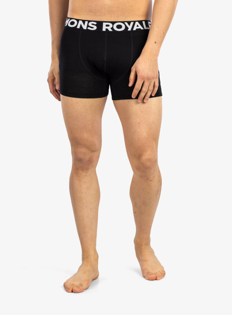 Boxeri Mons Royale Hold 'em Shorty Boxer - black