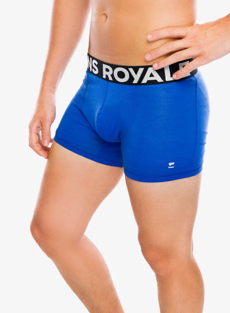 Original Boxeri Mons Royale Hold 'em Shorty Boxer - cobalt