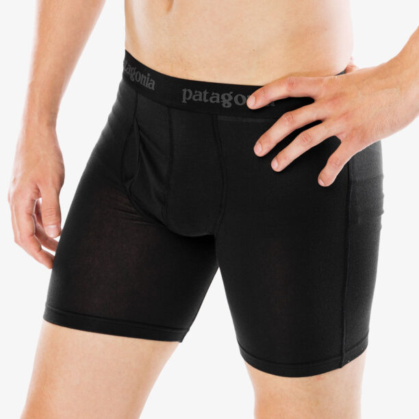 Original Boxeri Patagonia Essential Boxer Briefs 6 in - black