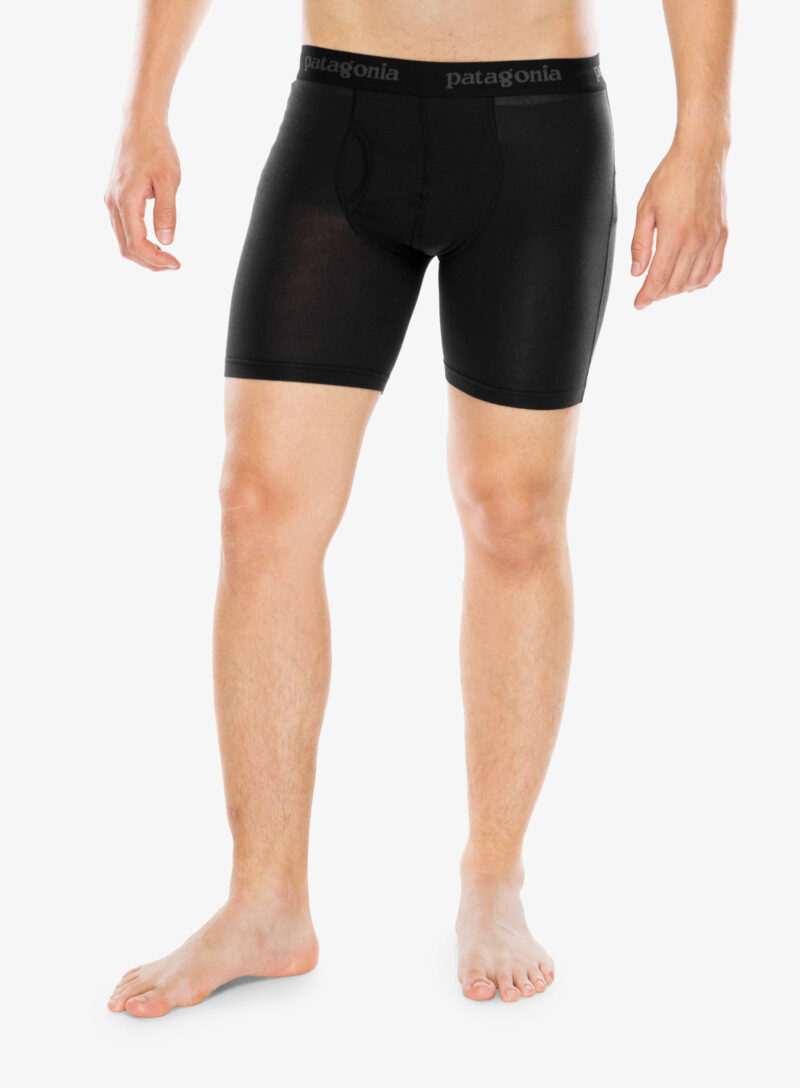 Boxeri Patagonia Essential Boxer Briefs 6 in - black