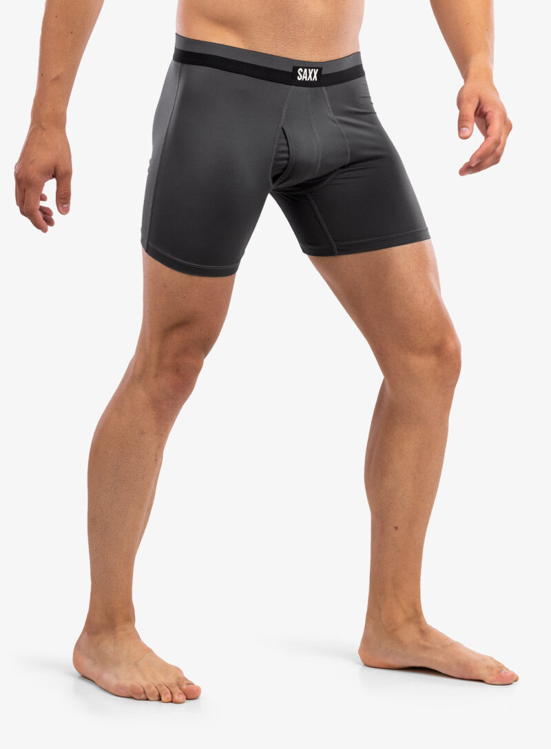 Original Boxeri SAXX Sport Mesh Brief Fly - graphite