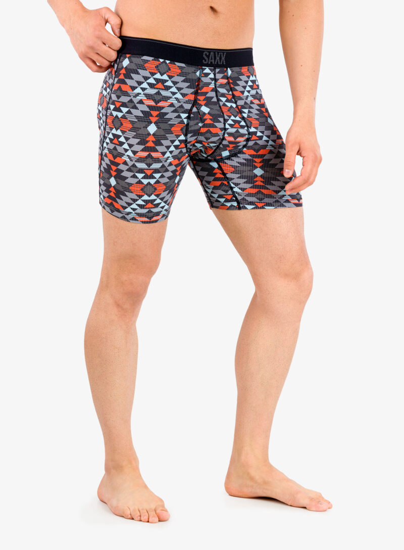 Boxeri Saxx Quest Boxer Brief Fly - eldorado/graphite