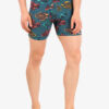 Boxeri Saxx Quest Boxer Brief Fly - shadow fish/storm blue