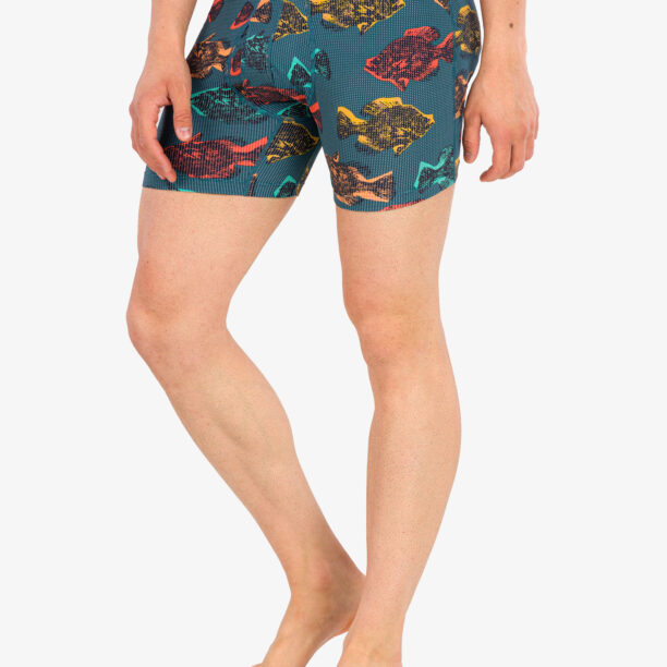 Preţ Boxeri Saxx Quest Boxer Brief Fly - shadow fish/storm blue