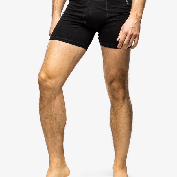 Boxeri Smartwool Merino Boxer Brief Boxed - black