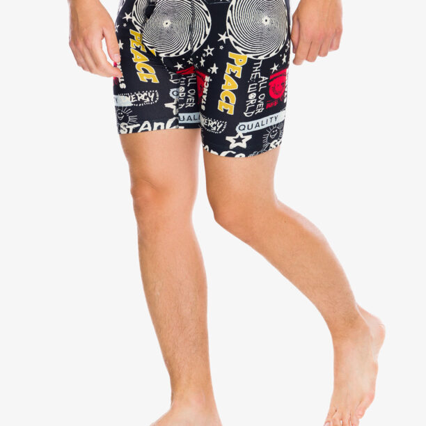 Boxeri Stance All Over Boxer Brief - black