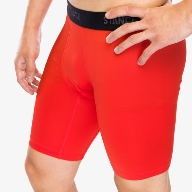 Original Boxeri Stance Compression Nylon Underwear - tomato