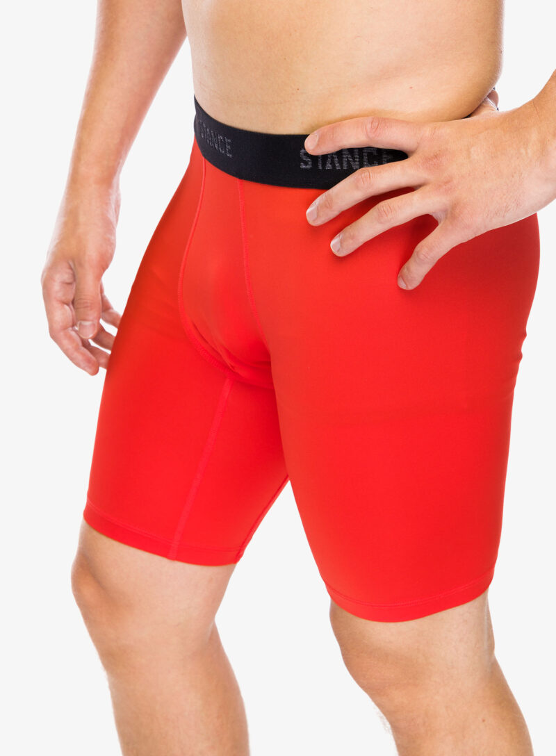 Original Boxeri Stance Compression Nylon Underwear - tomato