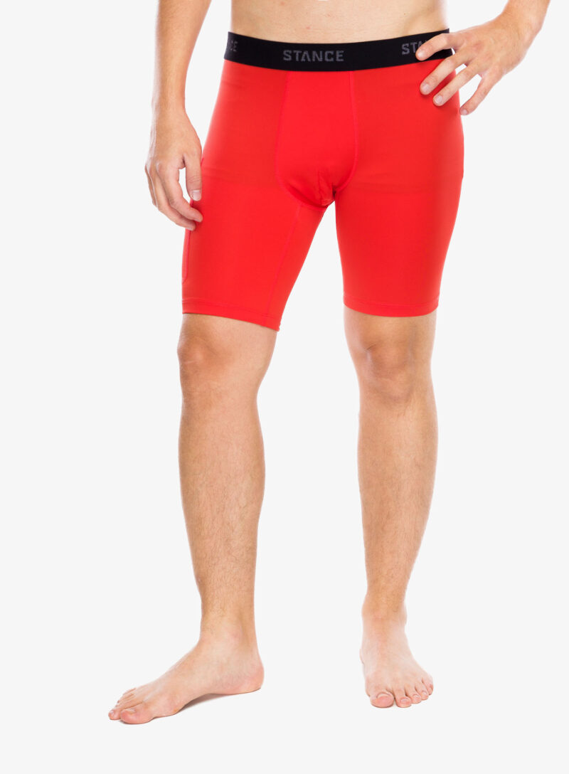 Boxeri Stance Compression Nylon Underwear - tomato