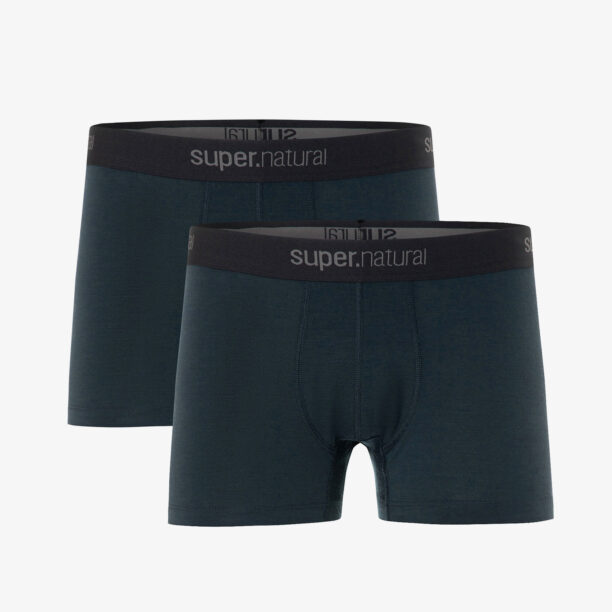 Preţ Boxeri Super.natural Tundra175 Boxer 2-Pack - blueberry/blueberry