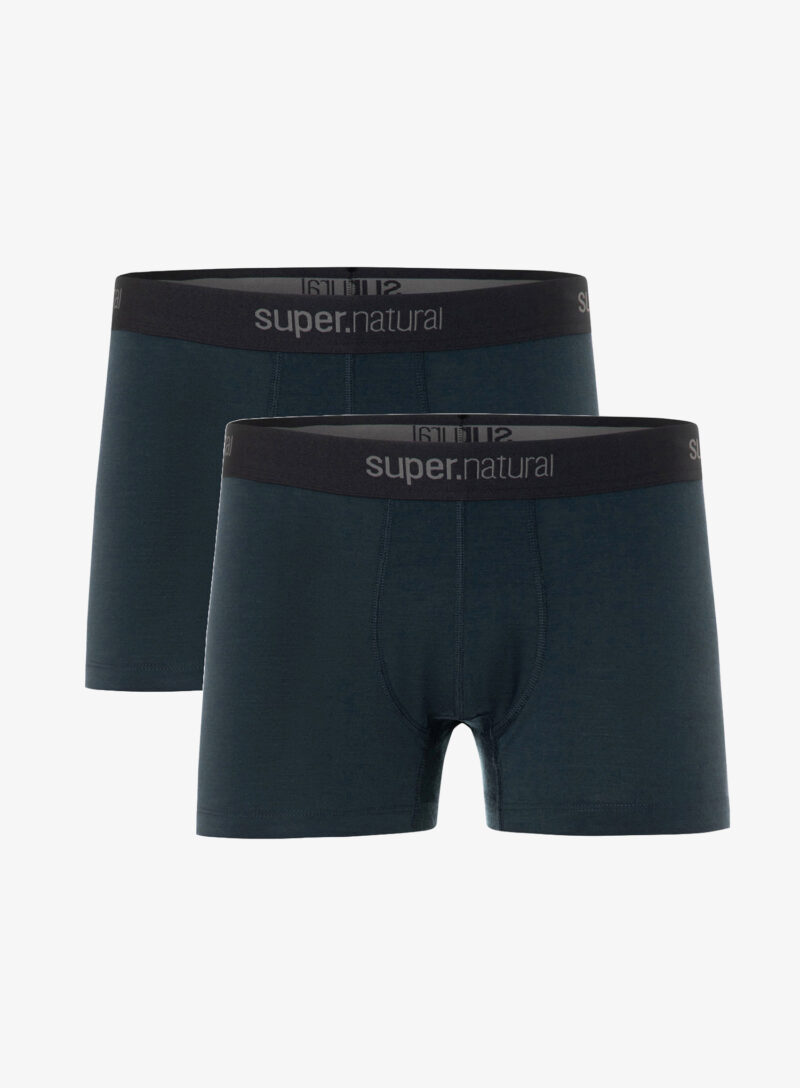 Original Boxeri Super.natural Tundra175 Boxer 2-Pack - blueberry/blueberry