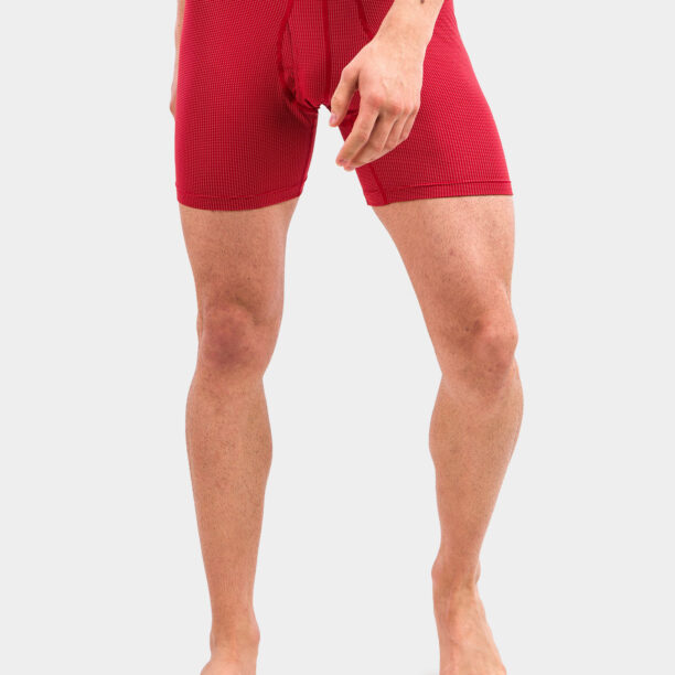 Cumpăra Boxeri barbati SAXX Quest Boxer Brief Fly - red