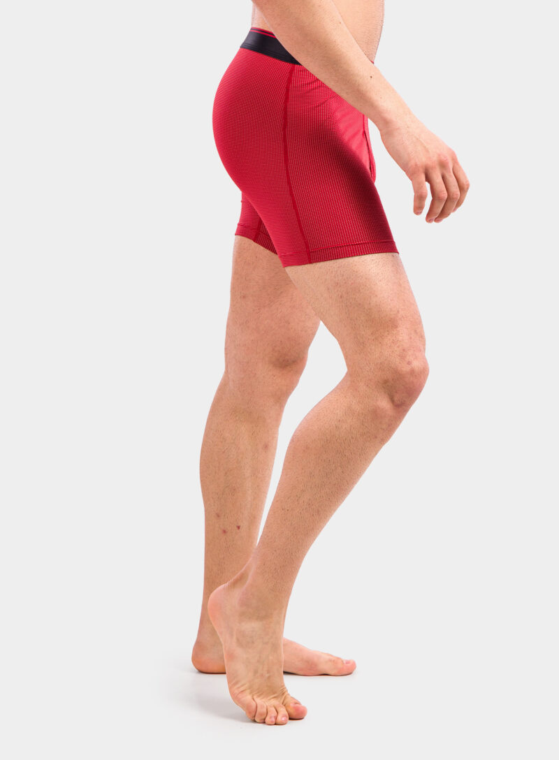 Preţ Boxeri barbati SAXX Quest Boxer Brief Fly - red