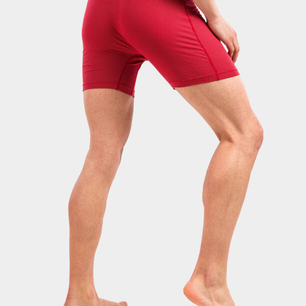 Original Boxeri barbati SAXX Quest Boxer Brief Fly - red