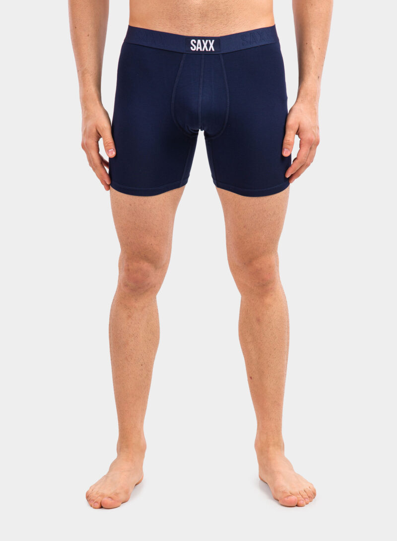 Cumpăra Boxeri barbati SAXX Vibe Boxer Brief - blue trail markers