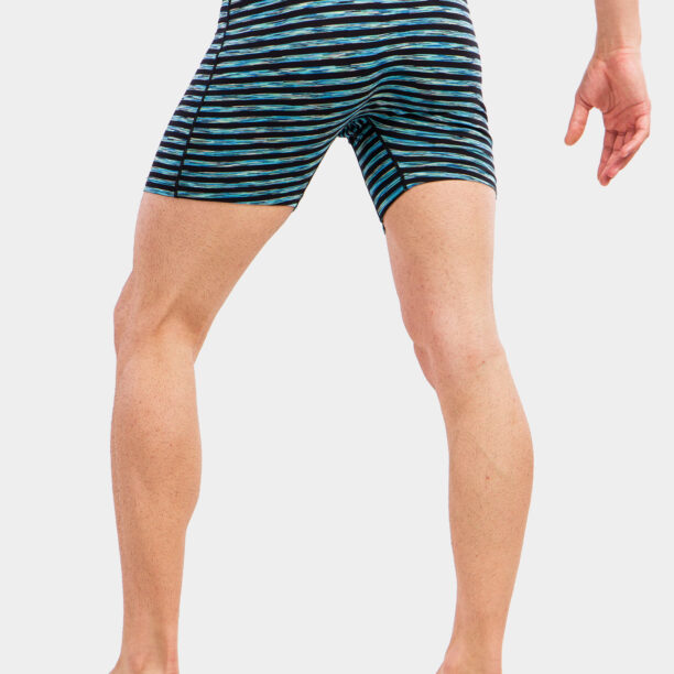 Preţ Boxeri barbati SAXX Vibe Boxer Modern Fit - black space hiker stripe