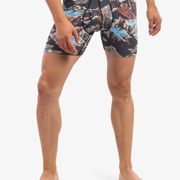 Boxeri barbati Saxx Quest Boxer Brief Fly - black mountainspace