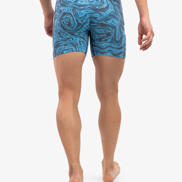 Boxeri barbati Saxx Quest Boxer Brief Fly - malibu ripple effect preţ