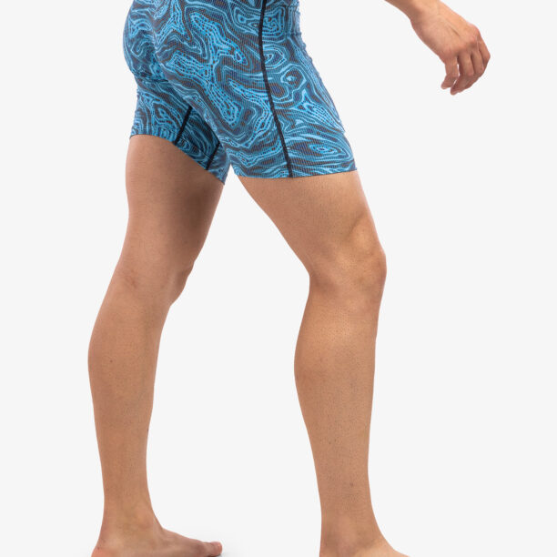 Preţ Boxeri barbati Saxx Quest Boxer Brief Fly - malibu ripple effect