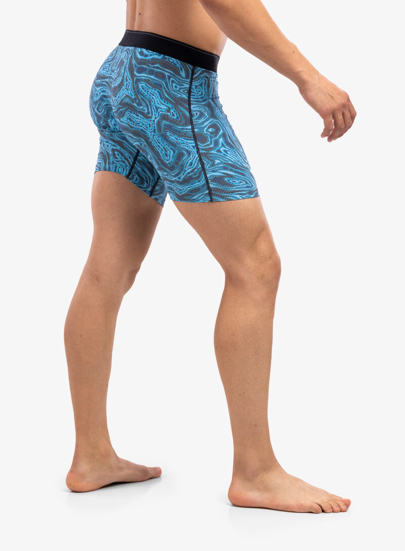 Preţ Boxeri barbati Saxx Quest Boxer Brief Fly - malibu ripple effect