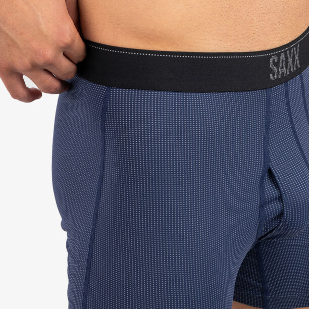 Original Boxeri barbati Saxx Quest Boxer Brief Fly - midnight blue II