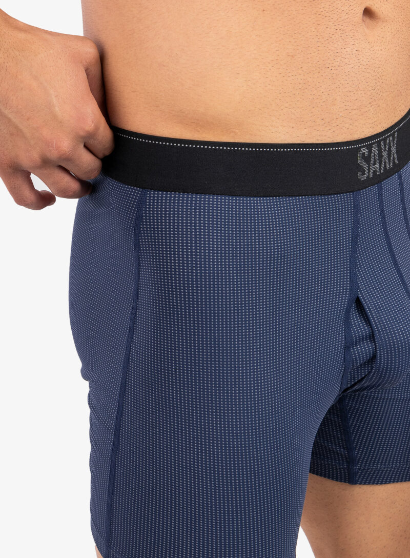 Original Boxeri barbati Saxx Quest Boxer Brief Fly - midnight blue II