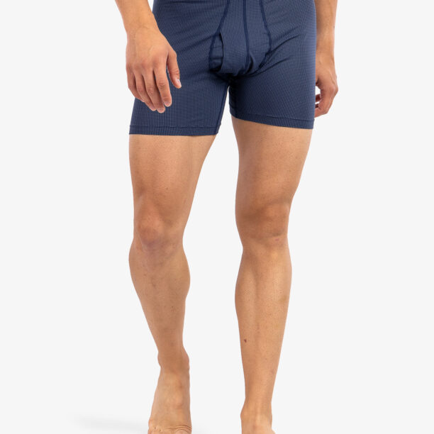 Boxeri barbati Saxx Quest Boxer Brief Fly - midnight blue II