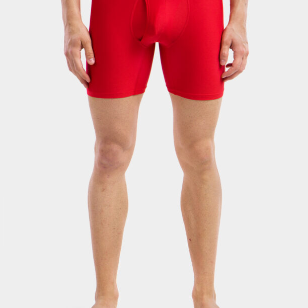 Boxeri barbati Under Armour Tech 6in 2 Pack - red/black preţ