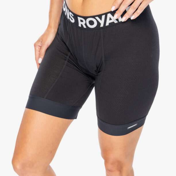 Original Boxeri termici femei Mons Royale Epic Merino Shift Bike Shorts Liner - black