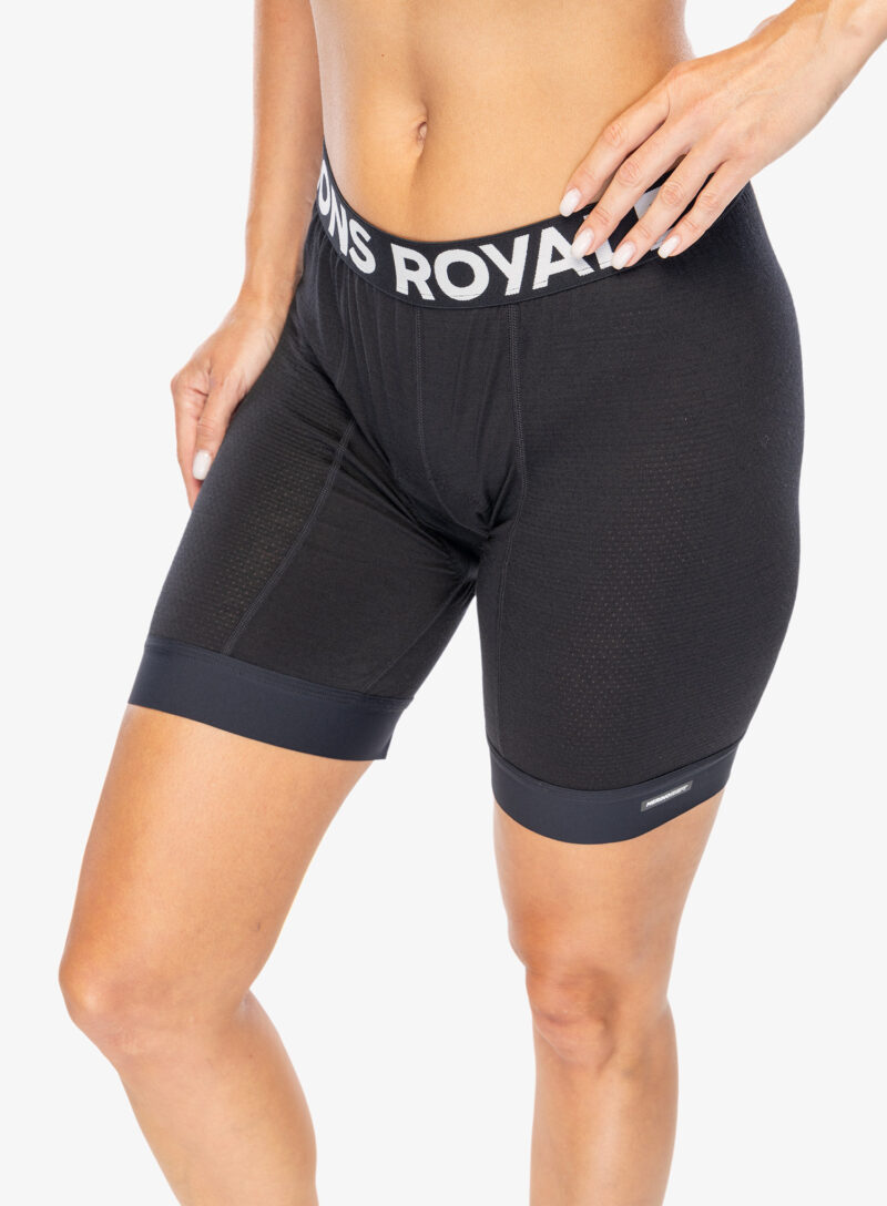 Original Boxeri termici femei Mons Royale Epic Merino Shift Bike Shorts Liner - black