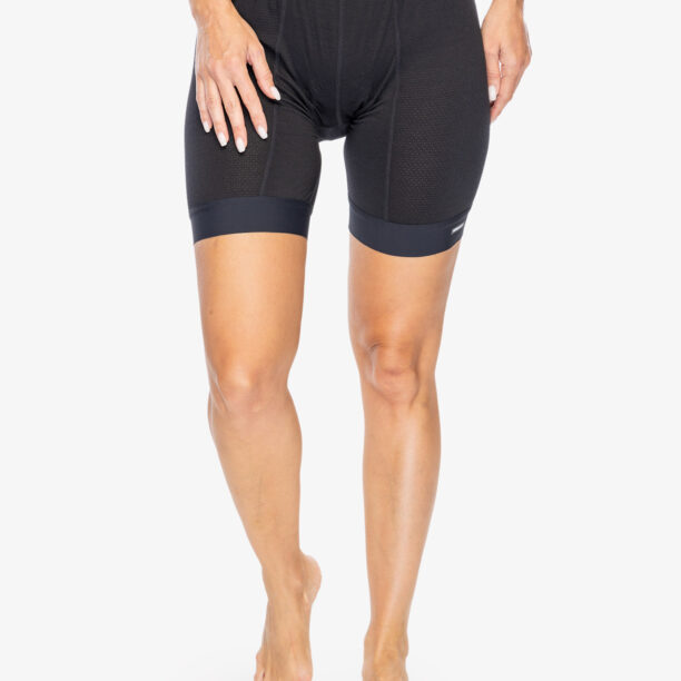 Boxeri termici femei Mons Royale Epic Merino Shift Bike Shorts Liner - black