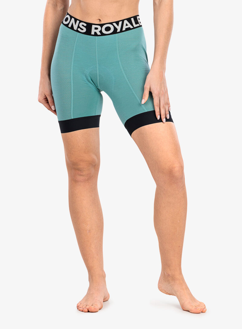 Boxeri termici femei Mons Royale Epic Merino Shift Bike Shorts Liner - sage