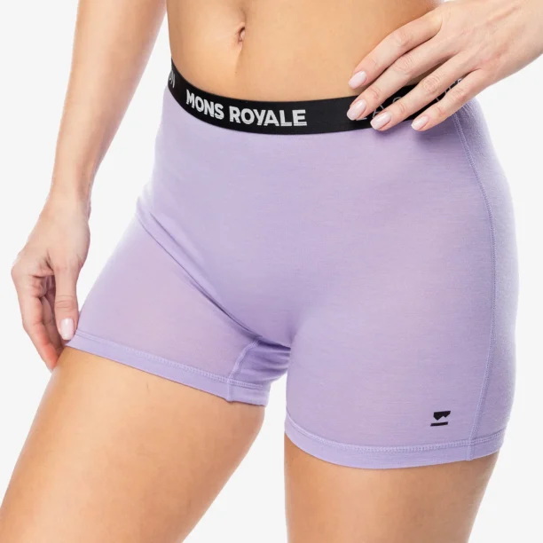 Preţ Boxeri termici femei Mons Royale Hannah Hot Pant - lupin