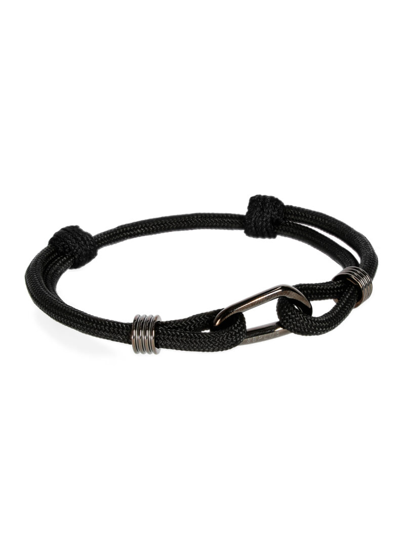 Brăţară 8b+ Wristband Black Forest - carabiner/gun