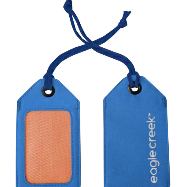 Breloc Eagle Creek Reflective Luggage Tag - aizome blue