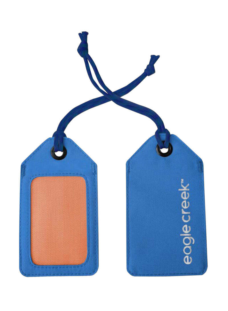 Breloc Eagle Creek Reflective Luggage Tag - aizome blue