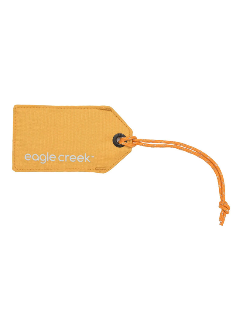 Breloc Eagle Creek Reflective Luggage Tag - sahara yellow