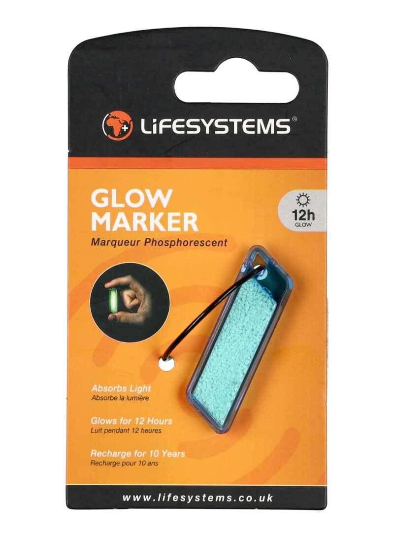 Breloc Lifesystems Glow Marker - blue preţ