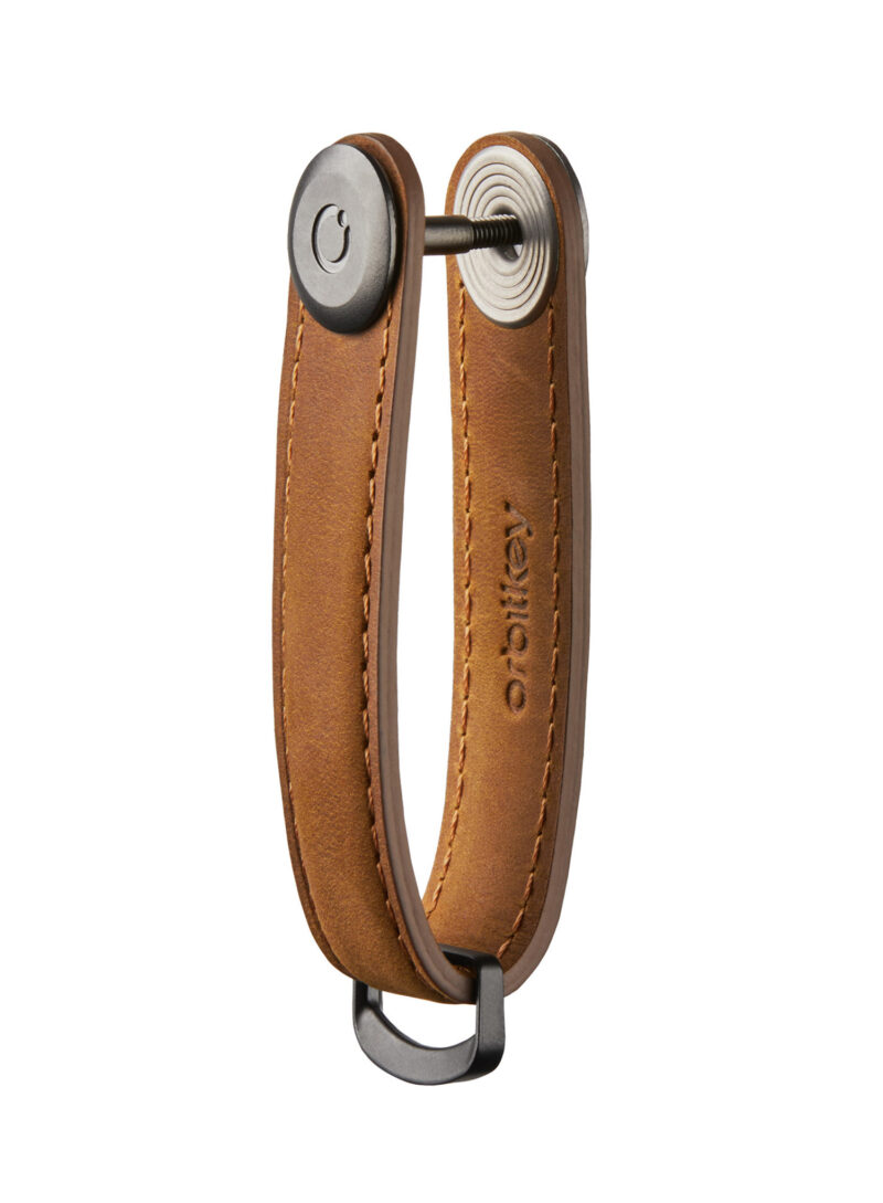 Breloc Orbitkey Crazy-Horse - chestnut brown/brown preţ