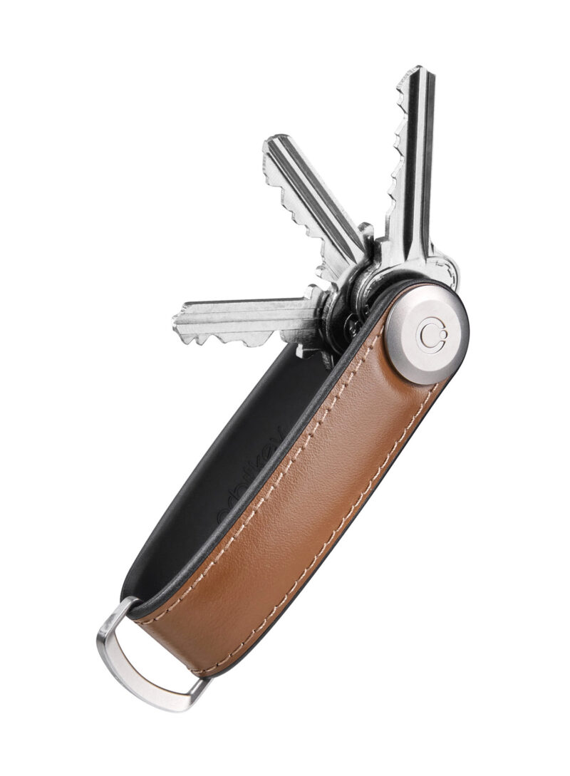 Breloc Orbitkey Leather Hybrid - acorn