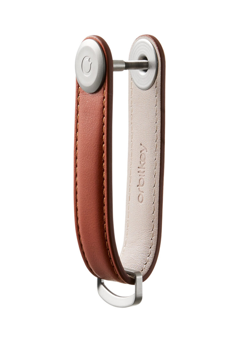 Breloc Orbitkey Leather - cognac/tan preţ