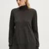 Bruuns Bazaar pulover de lana CharleneBBRoll Neck knit femei