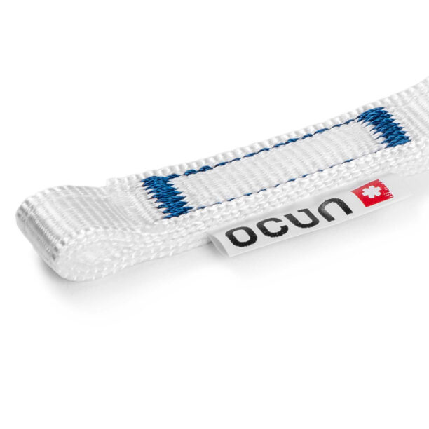 Bucla Ocun Quickdraw Ring Bio-Dyn 15 mm 15 cm - white/blue preţ